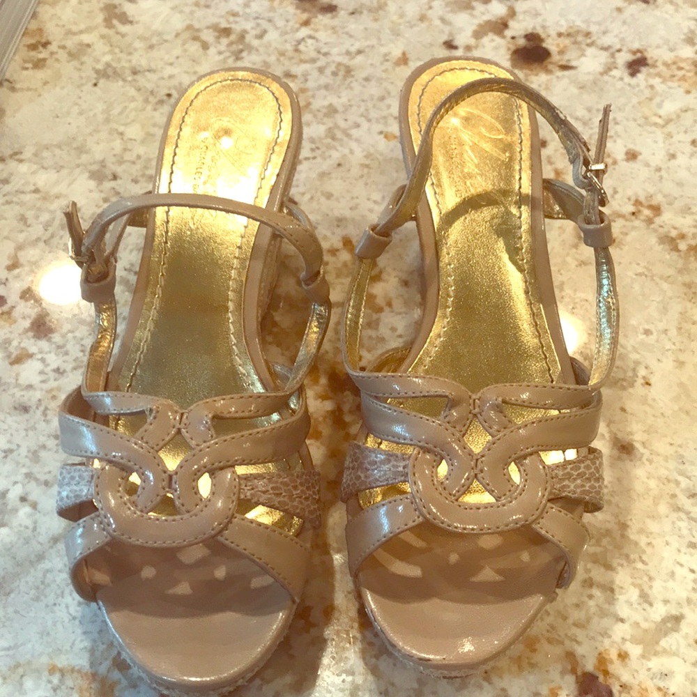 Charles David wedge sandals